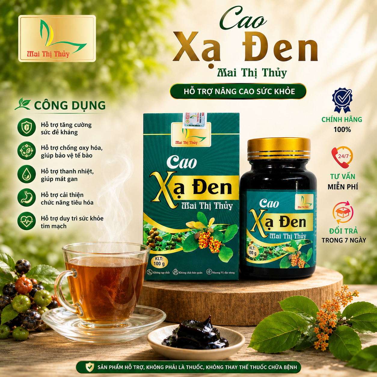 cao xạ đen