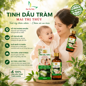 tinh dầu tràm cho bé mai thị thủy