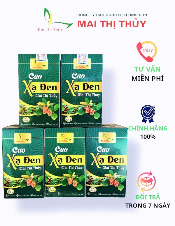 Cao Xạ Đen Mai Thị Thủy – Thảo Dược Hỗ Trợ Sức Khỏe Tự Nhiên