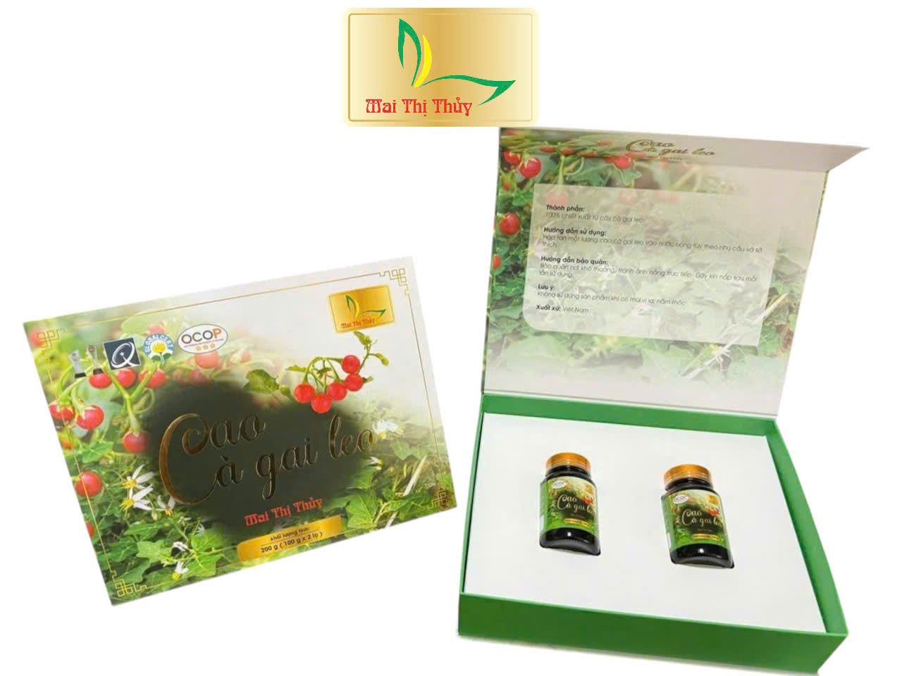 Cao Cà Gai Leo – Mai Thị Thủy 300g (100g x 3 lọ)